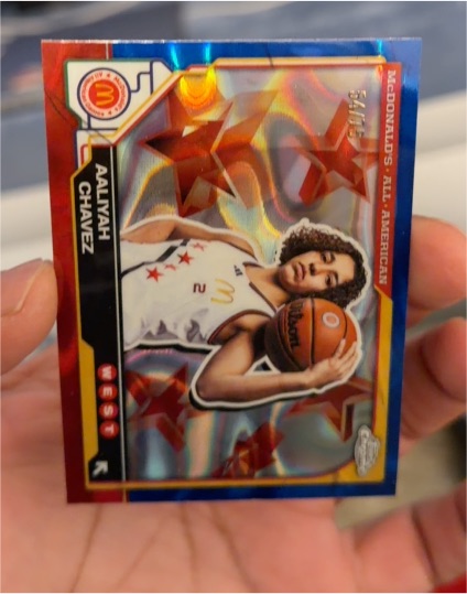 2025 Topps Chrome McDonald's All American #66 Aaliyah Chavez — front