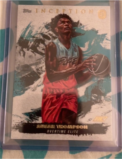 2021-22 Topps Inception Overtime Elite #1 Ausar Thompson — front