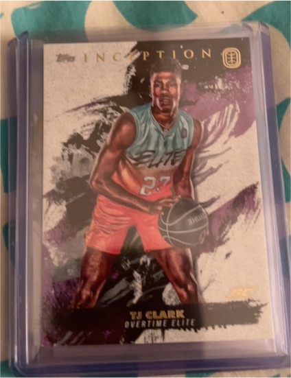 2021-22 Topps Inception OTE Overtime Elite #87 TJ Clark — front