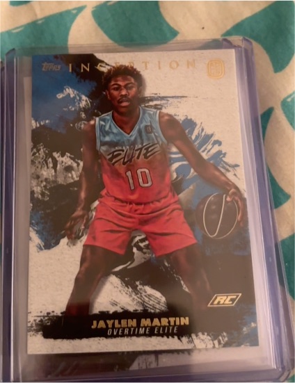 2021-22 Topps Inception OTE Overtime Elite #95 Jaylen Martin — front