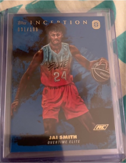 2021-22 Topps Inception Overtime Elite #91 Jai Smith — front