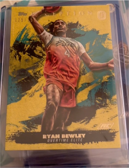 2021-22 Topps Inception Overtime Elite #86 Ryan Bewley — front