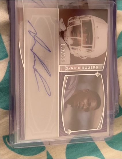 2013 Press Pass Showcase #SC-DR2 Da'Rick Rogers — front