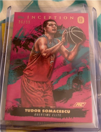 2021-22 Topps Inception OTE Overtime Elite #90 Tudor Somacescu — front
