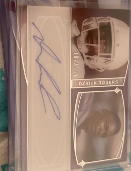 2013 Press Pass Showcase #SC-DR2 Da'Rick Rogers — front