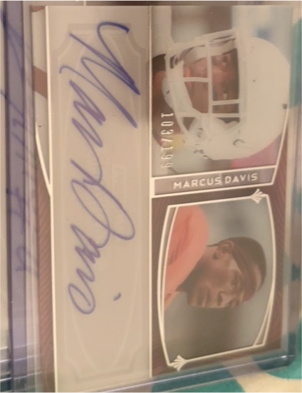2013 Press Pass Showcase #SC-MD Marcus Davis — front