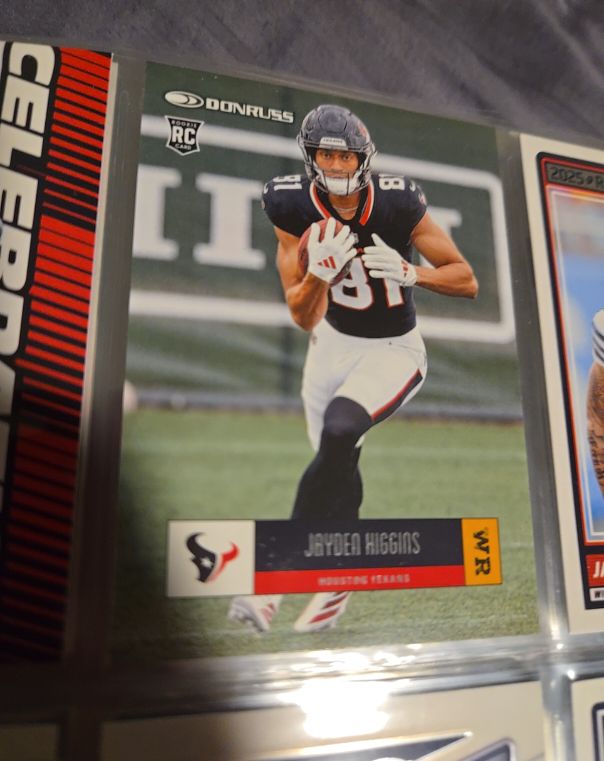 2025 Panini Donruss #R05-JYH Jayden Higgins — front