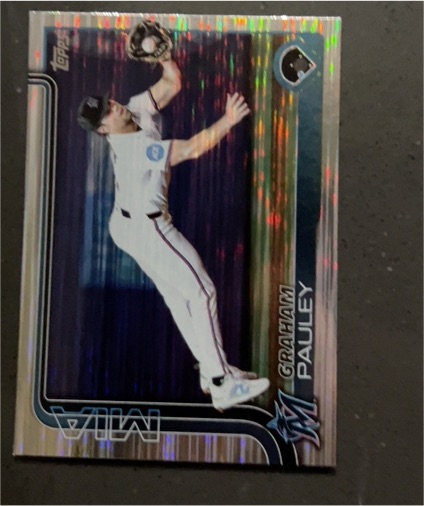 2025 Topps Update #US188 Graham Pauley — front