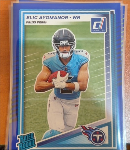 2025 Panini Donruss #339 Elic Ayomanor — front