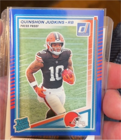 2025 Panini Donruss #330 Quinshon Judkins — front