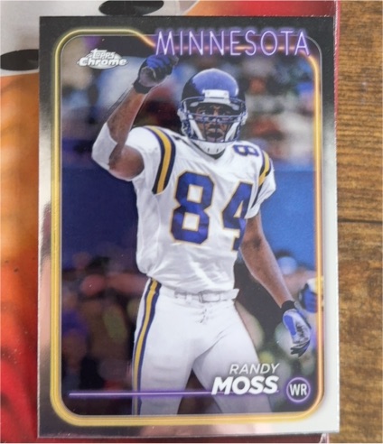 2024 Topps Chrome #112 Randy Moss — front