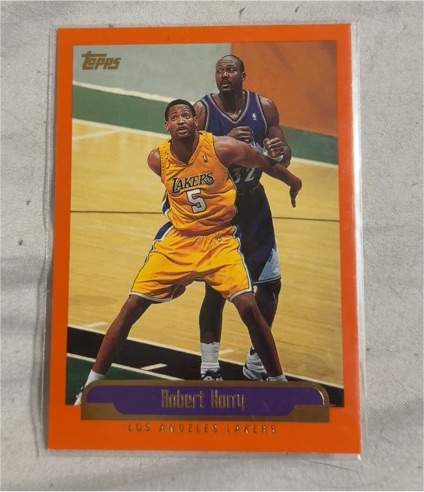 1999-00 Topps #201 Robert Horry — front