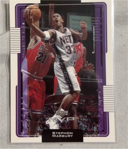 2001-02 Upper Deck MVP #104 Stephon Marbury — front