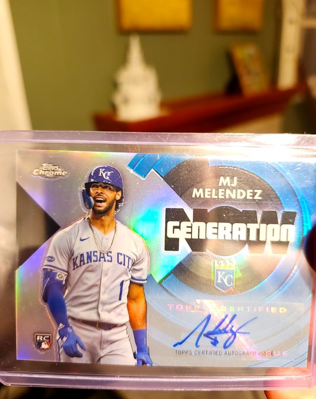 2022 Topps Chrome Update #GNC-20 MJ Melendez Generation Now — front