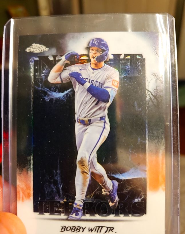 2025 Topps Chrome Update #NT-4 Bobby Witt Jr. — front