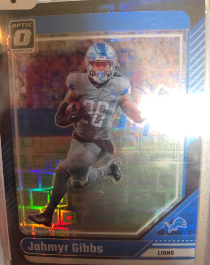 2024 Panini Donruss Optic #64 Jahmyr Gibbs — front