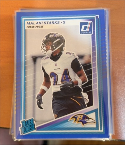 2025 Donruss #346 Malaki Starks — front