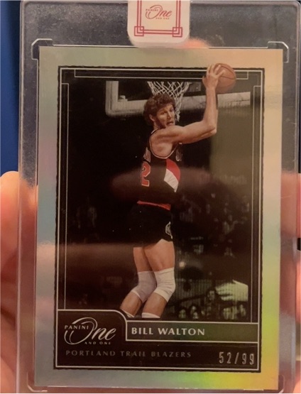 2020-21 Panini One And One #52 Bill Walton — front