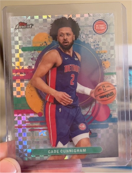 2025-26 Topps Finest #37 Cade Cunningham — front