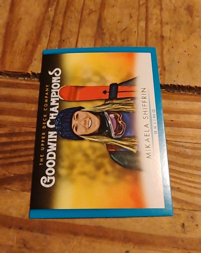 2021 Upper Deck Goodwin Champions #65 Mikaela Shiffrin — front