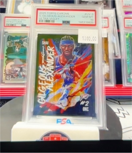 2025 Topps Chrome #UV-9 Shai Gilgeous-Alexander — front