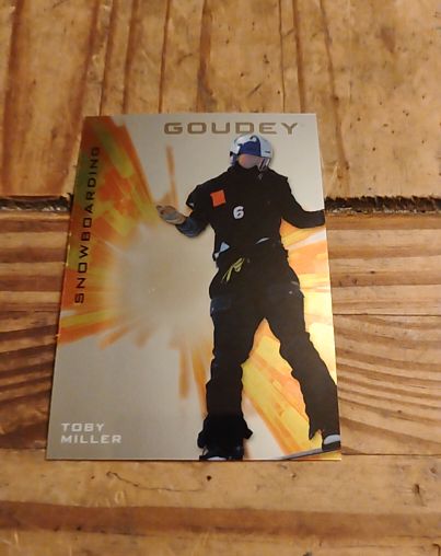 2021 Upper Deck Goodwin Champions Goudey Platinum #G31 Toby Miller — front
