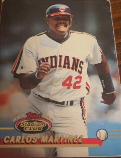 1993 Topps Stadium Club #255 Carlos Martinez — front