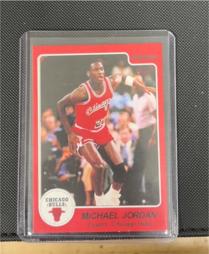 1985 Star #55 Michael Jordan — front