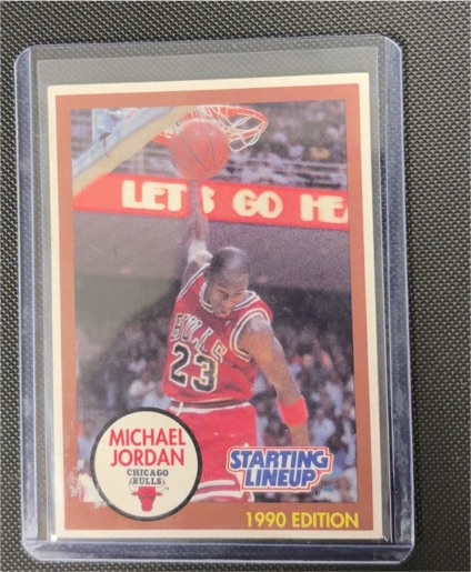 1990 Kenner Starting Lineup #23 Michael Jordan — front