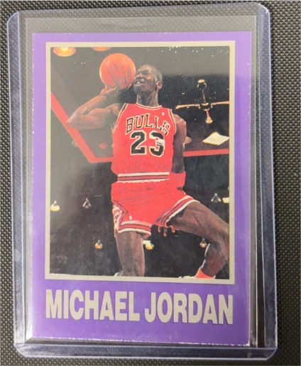 1990 Big League Statz #16 Michael Jordan — front