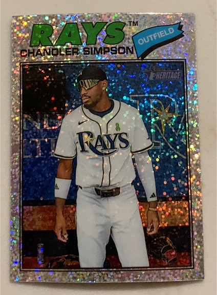 2026 Topps Heritage #58 Chandler Simpson — front