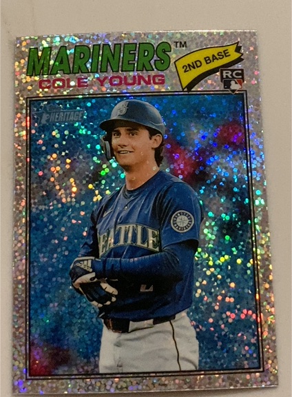 2026 Topps Heritage #142 Cole Young — front