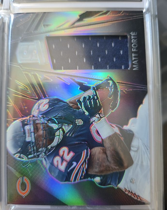 2013 Panini Spectra #55 Matt Forte Materials — front