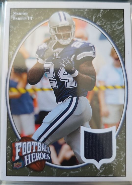 2008 Upper Deck Football Heroes #64 Marion Barber III — front