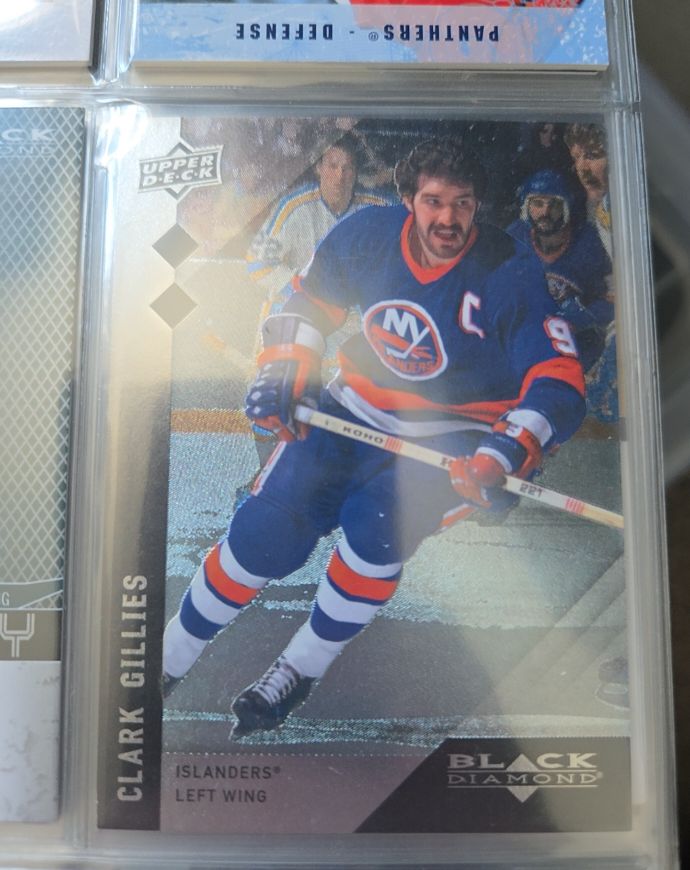 2009-10 Upper Deck Black Diamond #128 Clark Gillies — front