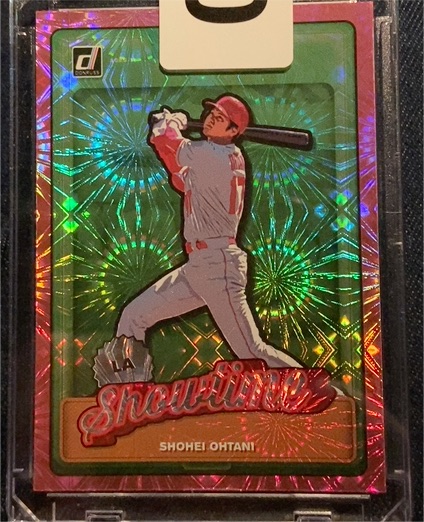 2019 Panini Donruss Nicknames #N6 Shohei Ohtani Showtime — front