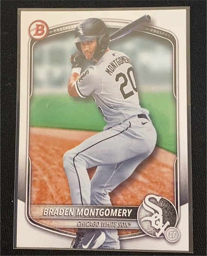 2025 Bowman #BP-132 Braden Montgomery — front