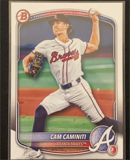 2025 Bowman Prospects #BP-46 Cam Caminiti — front