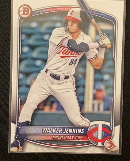 2025 Bowman Paper Prospects #BP-1 Walker Jenkins — front