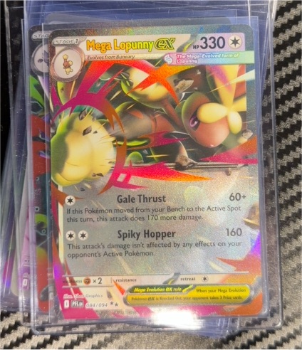 2014 Pokémon ME02 #084 Mega Lopunny EX — front
