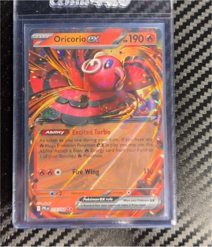 2025 Pokemon ME02: Phantasmal Flames #018/094 Oricorio ex — front
