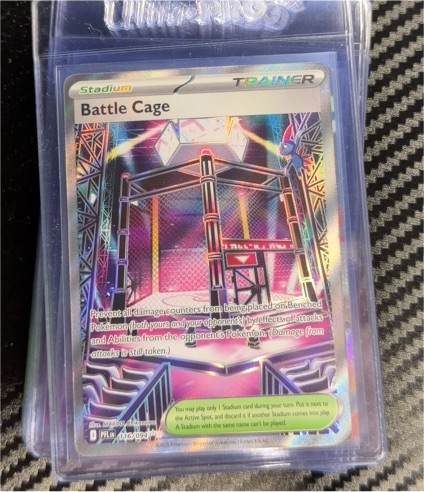 2025 Pokémon TCG #116/094 Battle Cage — front