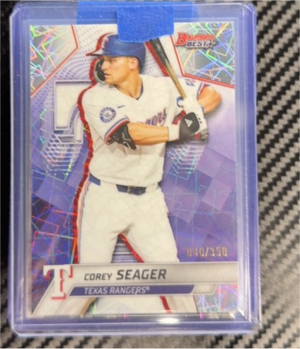 2025 Topps Bowman's Best #1 Corey Seager — front