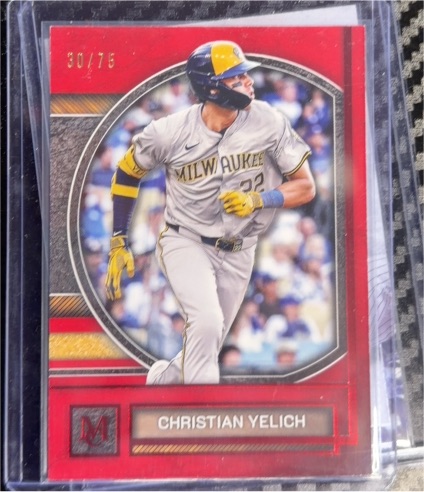2025 Topps Museum Collection #68 Christian Yelich — front