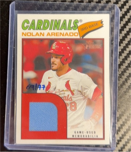 2026 Topps Heritage #ROR-NA Nolan Arenado — front