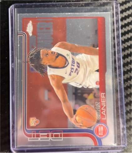 2025-26 Topps Chrome #288 Chaz Lanier — front