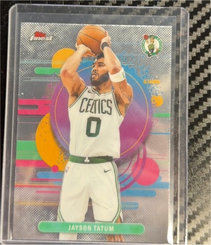 2025-26 Topps Finest #136 Jayson Tatum — front