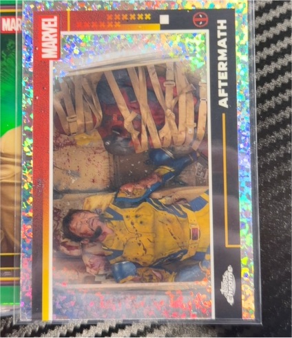 2025 Topps Chrome Deadpool Aftermath #76 — front