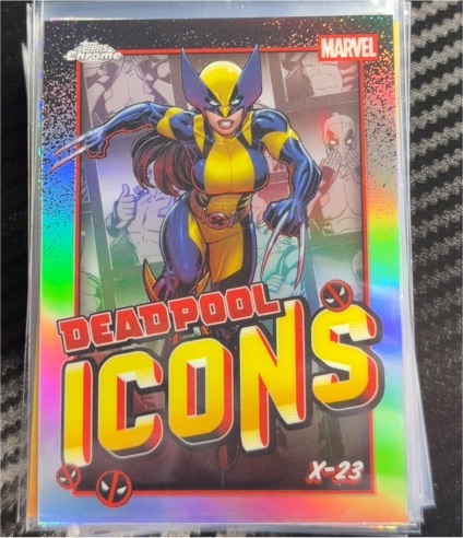 2025 Topps Chrome Deadpool Icons #DI-5 X-23 — front