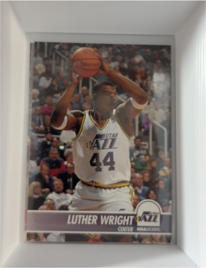 1994 NBA Hoops #215 Luther Wright — front